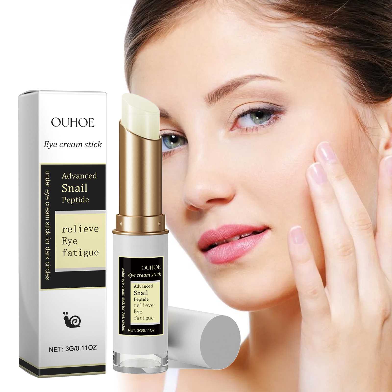 Ouhoe Snail Mucin Eye Cream Stick Product Description Image 5